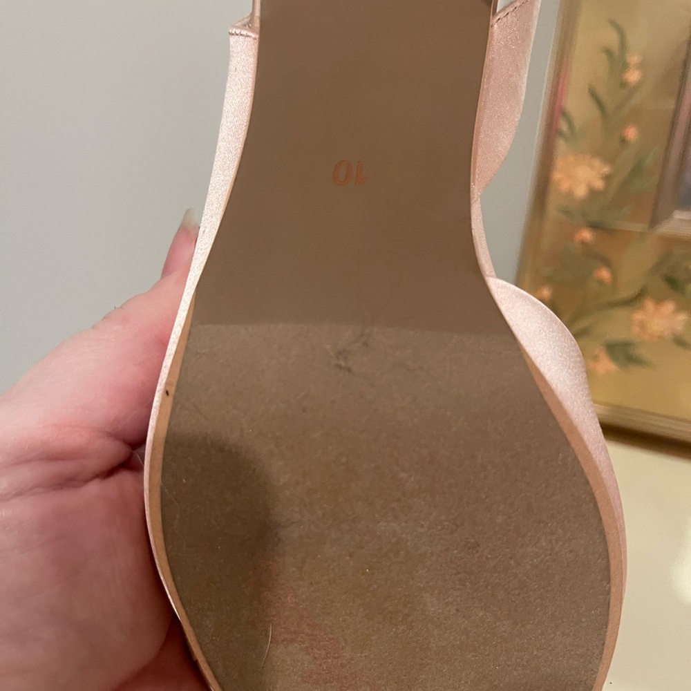 Anthropologie Seychelles Elegant Pink Bow Women's Shoes - Picture 9 of 9